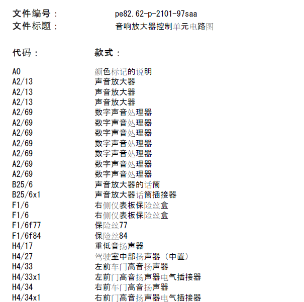 2012年奔驰S300 音响功放电路图.