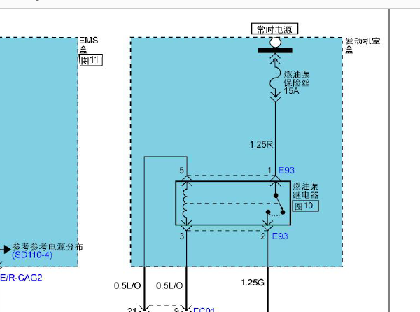 G4ED发动机电路图