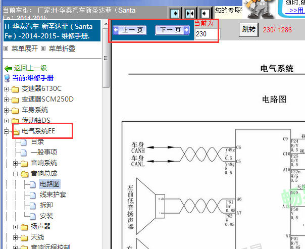 2014-2015年华泰圣达菲电路图