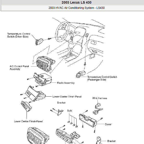 2003年雷克萨斯LS430空调维修手册
