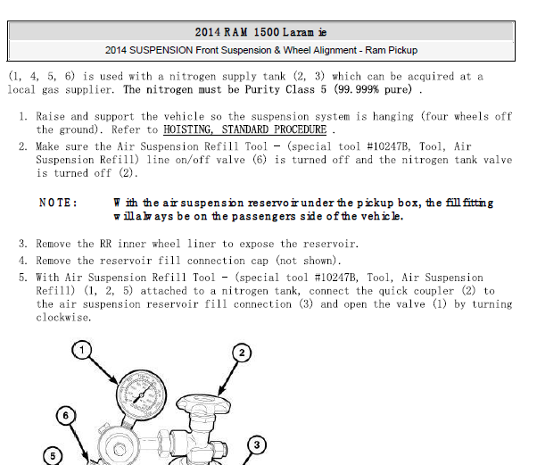 2014年道奇公羊悬挂维修手册