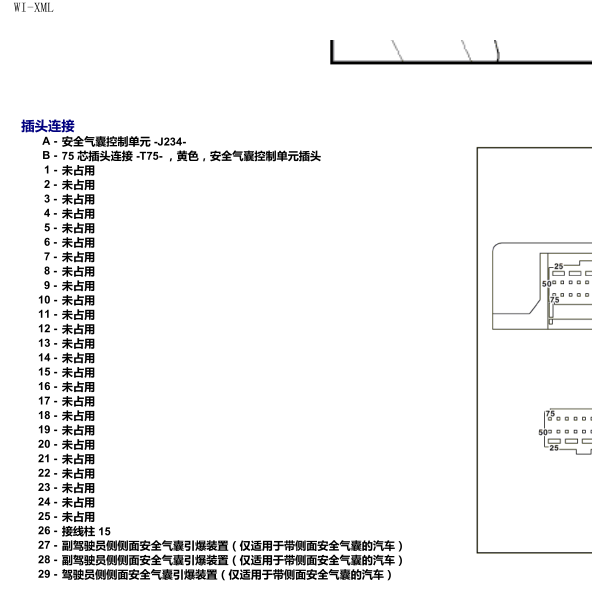 2008年POLO气囊针脚