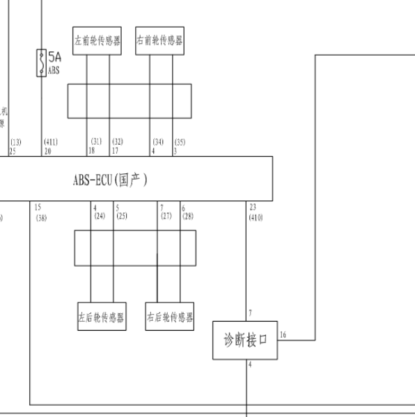金杯阁瑞斯诊断电路图