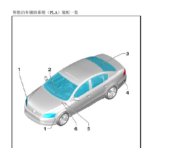 2014年大众迈腾自动泊车辅助维修手册