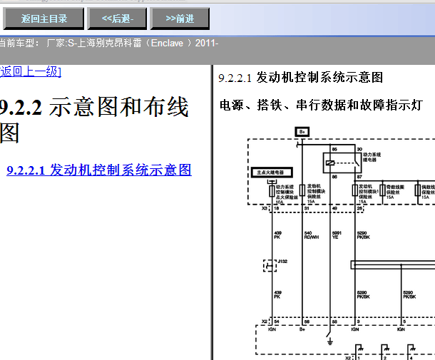 2011年别克昂科雷电路图