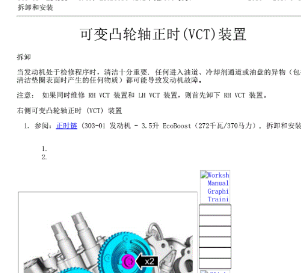 2017年福特猛禽发动机正时