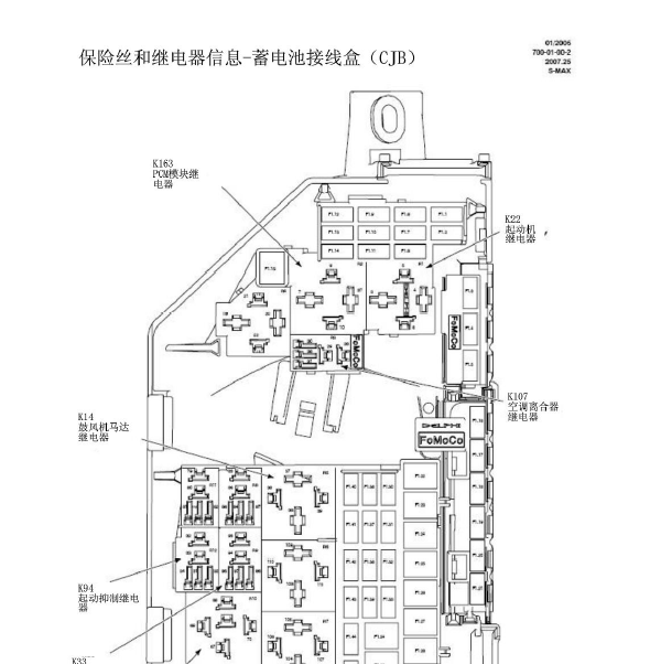 2007年福特max 保险资料