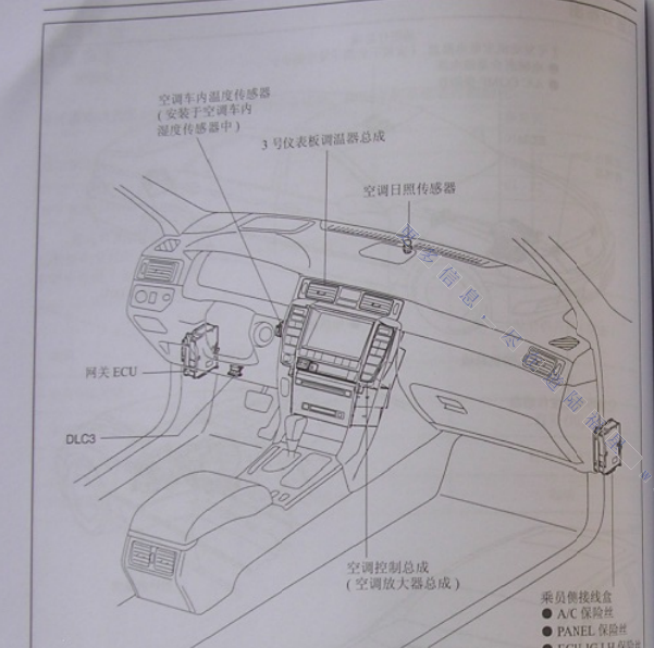 2005年皇冠空调维修手册