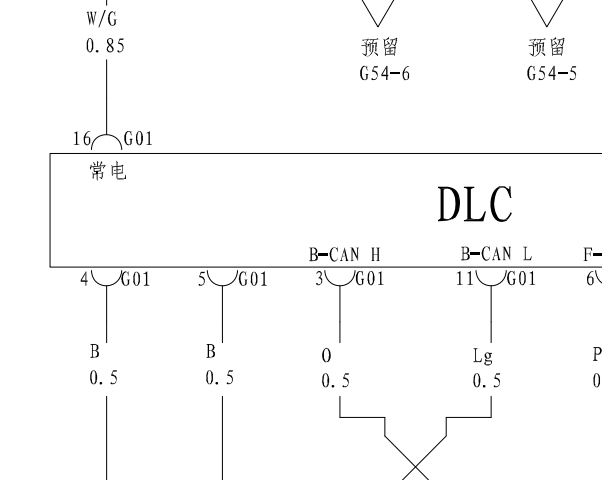 2011年比亚迪S6 OBD电路图