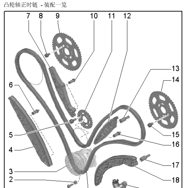 2011年奥迪Q7 CRC发动机正时