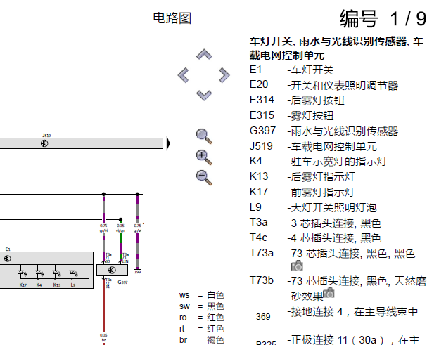 2019年奥迪Q2车身电路图