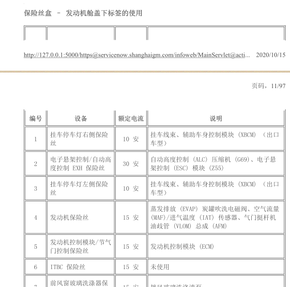 2010年凯雷德保险说明