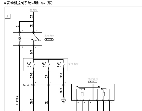D4KA发动机电路图