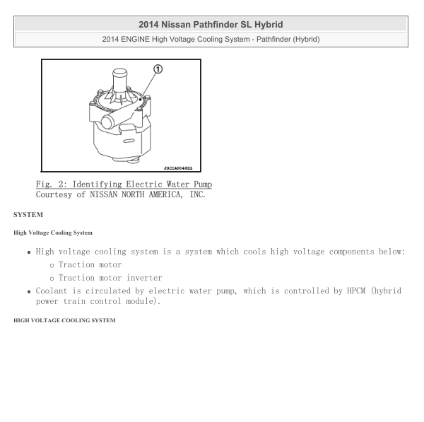 2014年探路者高压系统维修手册