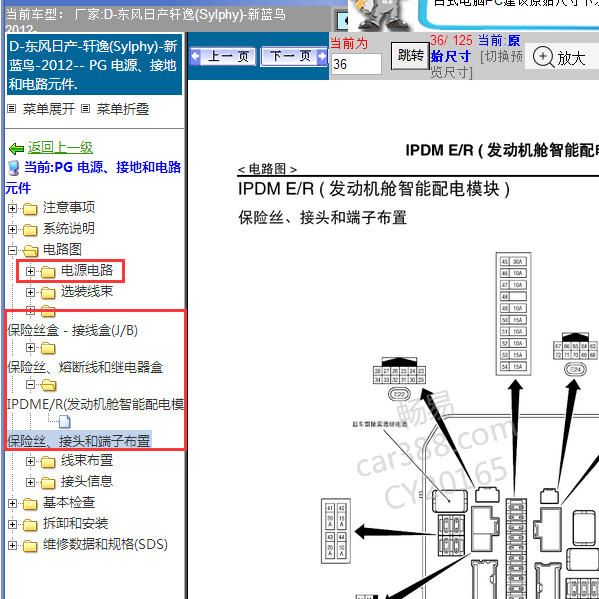 2012年轩逸保险分配