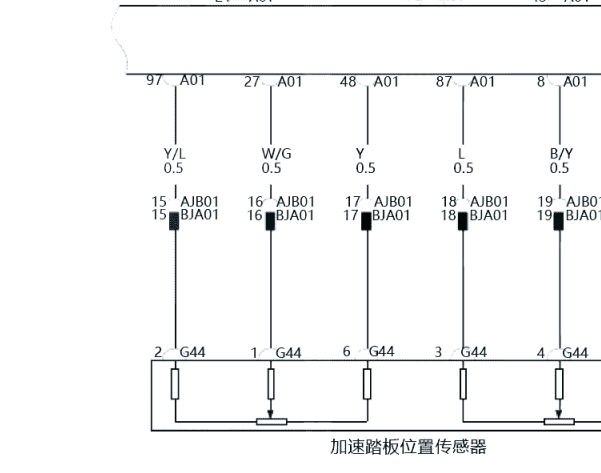 2018年比亚迪宋DM发动机电路图
