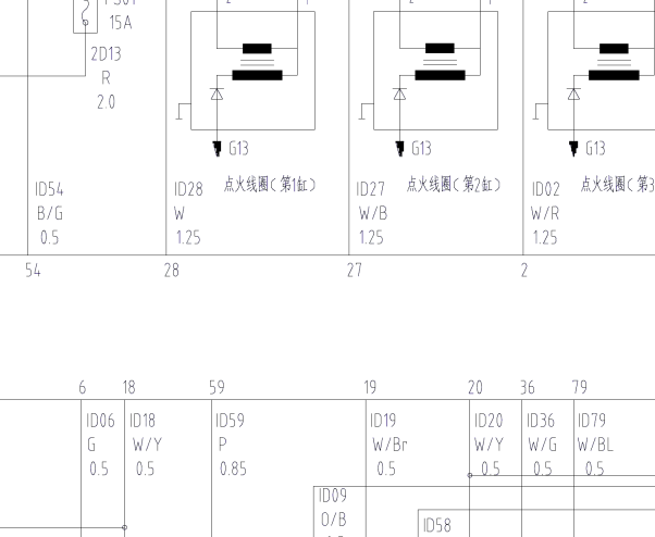 LJ4A18Q6发动机电路图