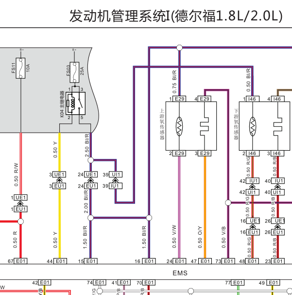 2017年力帆轩朗发动机及防盗电路图