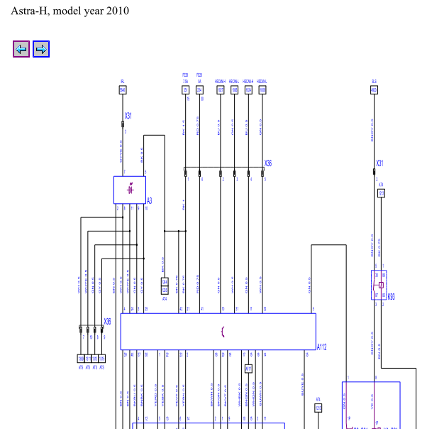 2010年欧宝雅特变速箱电路图