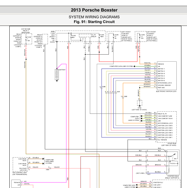 2013年博克斯特启动电路图