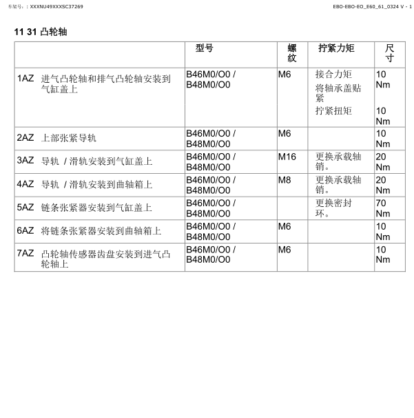 2017年马320LI维修发动机扭矩