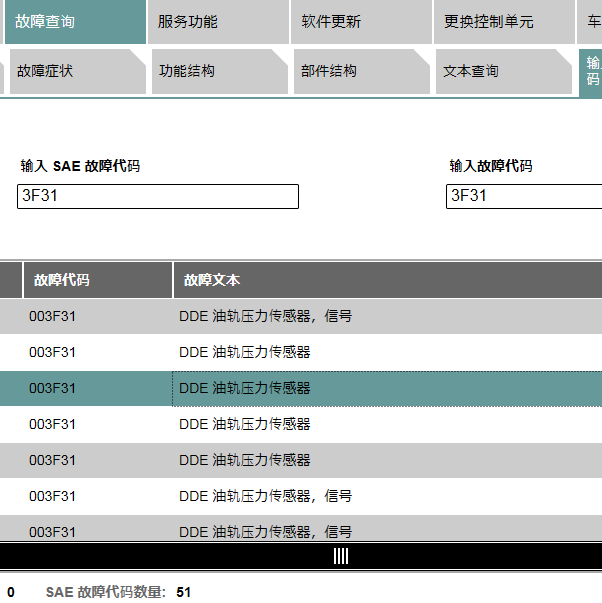 2013年宝马X5故障码