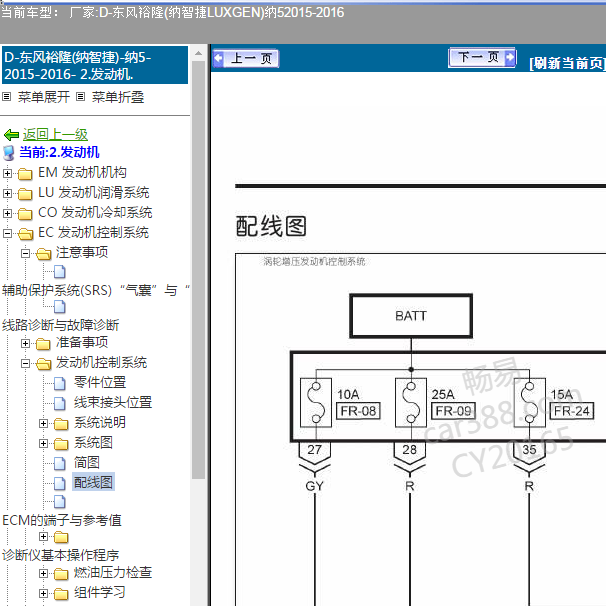 2015年纳智捷纳5电路图