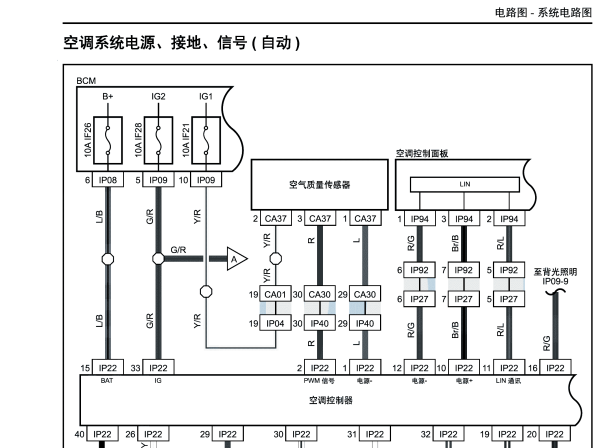 2018年猎豹迈途空调电路图