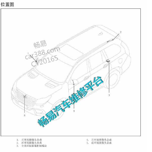 2016年哈弗H9摄像头模块位置