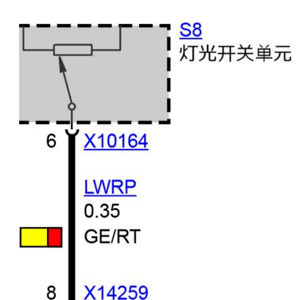 2011宝马X1大灯电路图