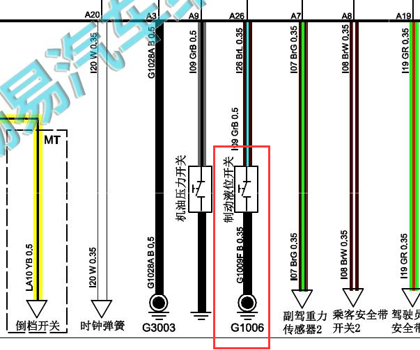 2016-2017年众泰T600制动液传感器