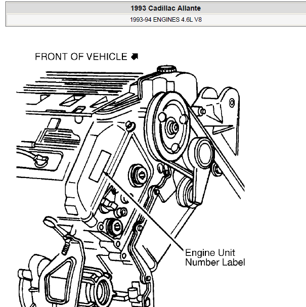1993年凯迪拉克 V8发动机维修资料