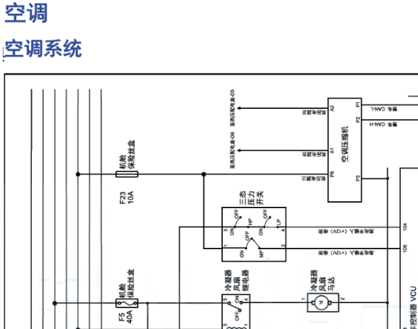 2016-2018年猎豹C5空调电路图