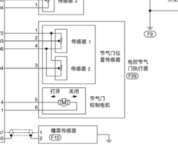 日产骐达发动机电路图