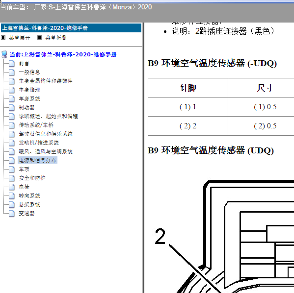 2020年科鲁泽室外温度传感器位置
