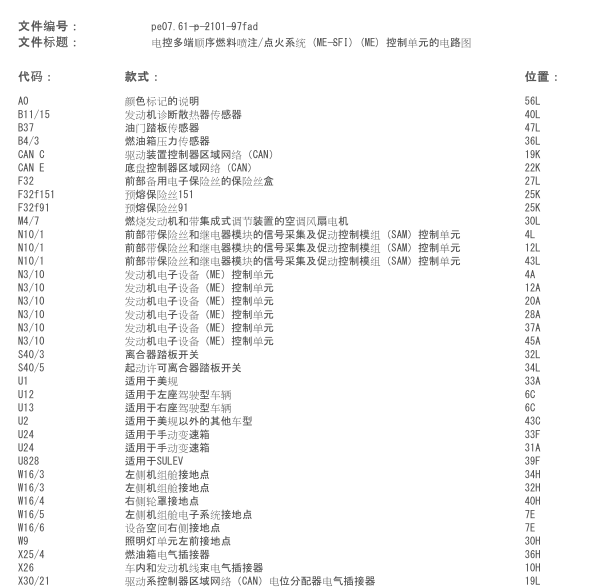 奔驰C230发动机电路图