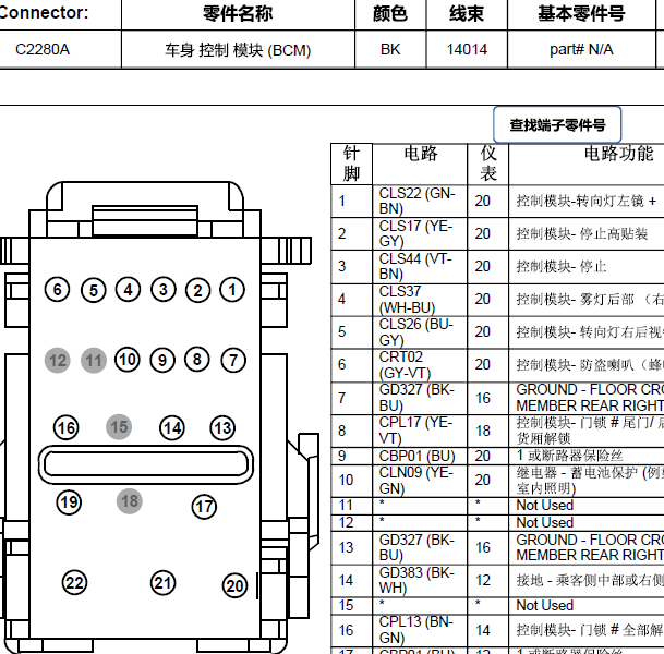 2016年福特福瑞斯车身针脚