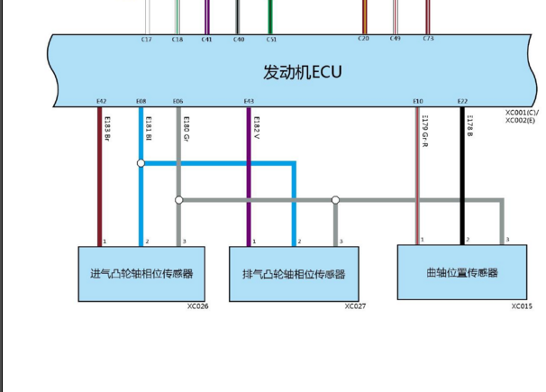 2017年长城VV5发动机电路图