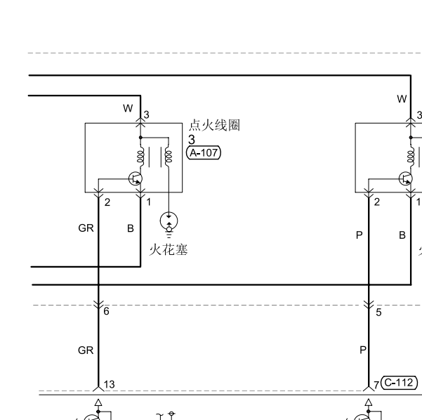 东南三菱君阁发动机电路图