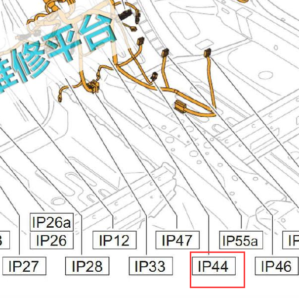 2017年吉利帝豪 前部天线位置