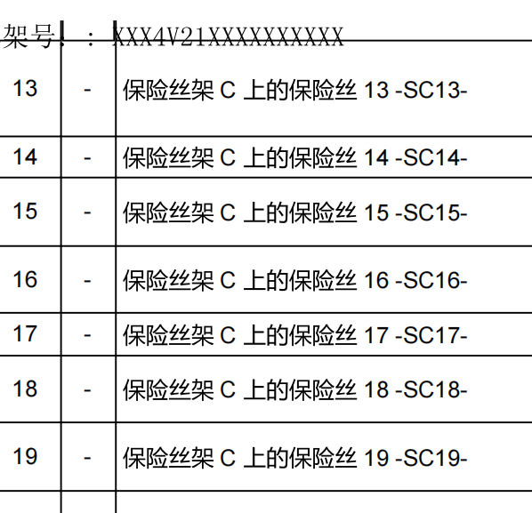 2015年捷达保险盒