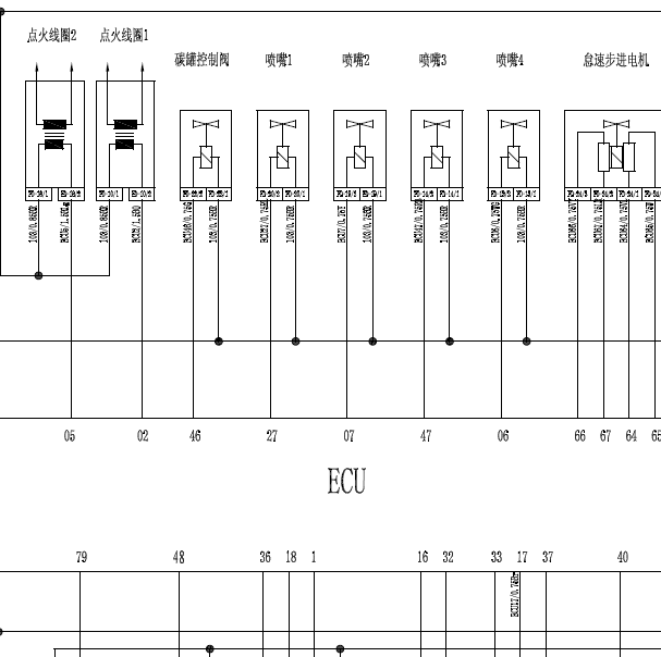 2010吉利英伦SC7发动机电路图