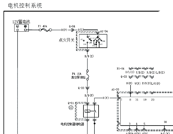 海马爱尚EV电机电路图