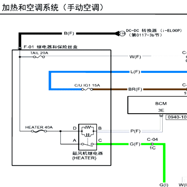 2017年马自达CX-3空调电路图