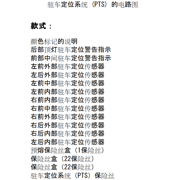 2012年威霆雷达电路图