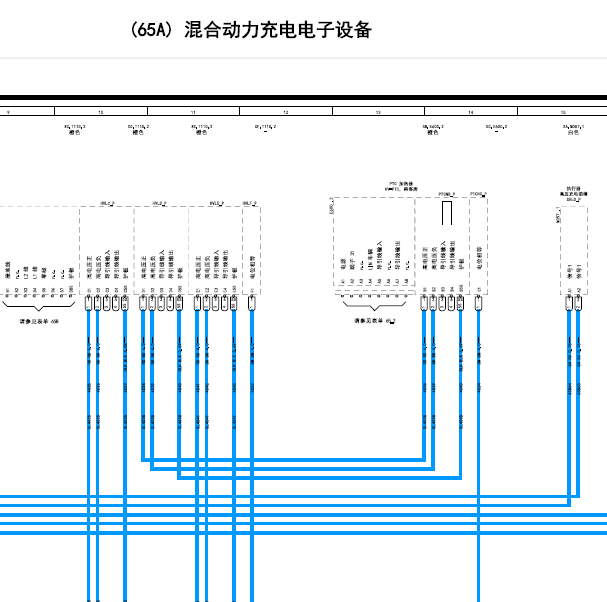 2016年保时捷卡宴混合动力电路图