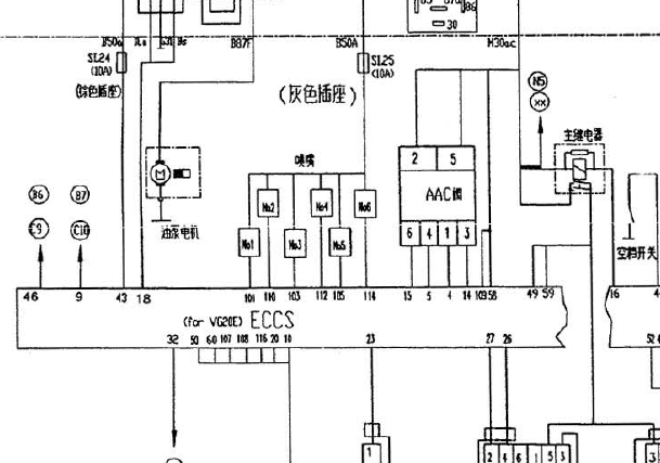 红旗世纪星发动机电路图
