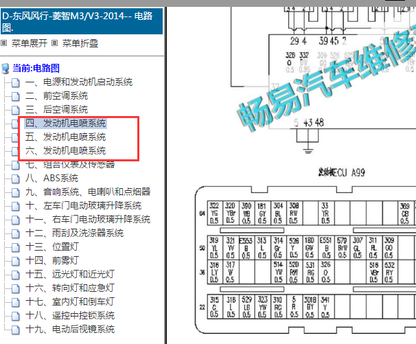 2014年东风菱智M3发动机资料