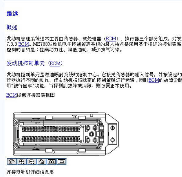 荣威15S4C发动机针脚