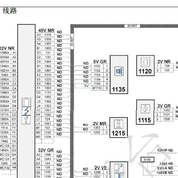 雪铁龙308点火线圈电路图